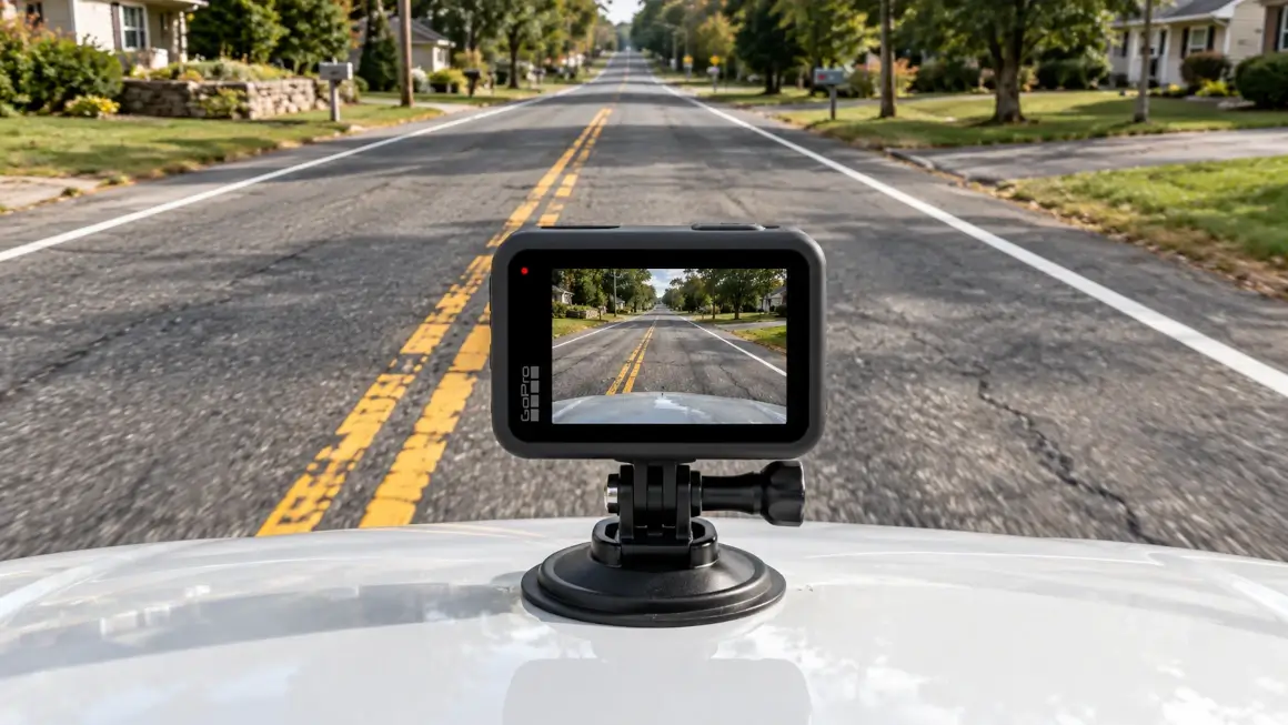 US Road Striping Surveys GPS Video Mapping with GoPro