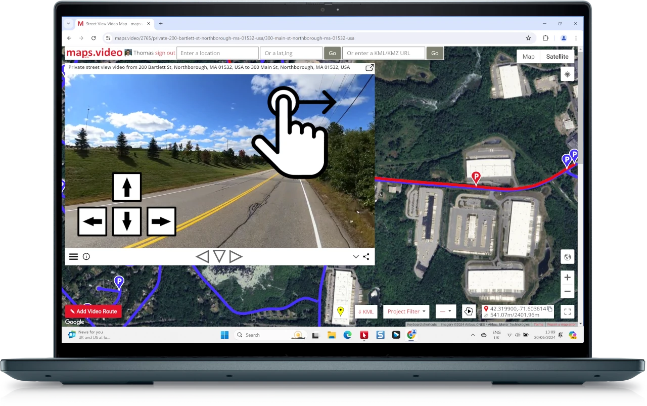 Play GoPro videos directly from your hard drive with no loss of quality and the position always displayed on the map.
