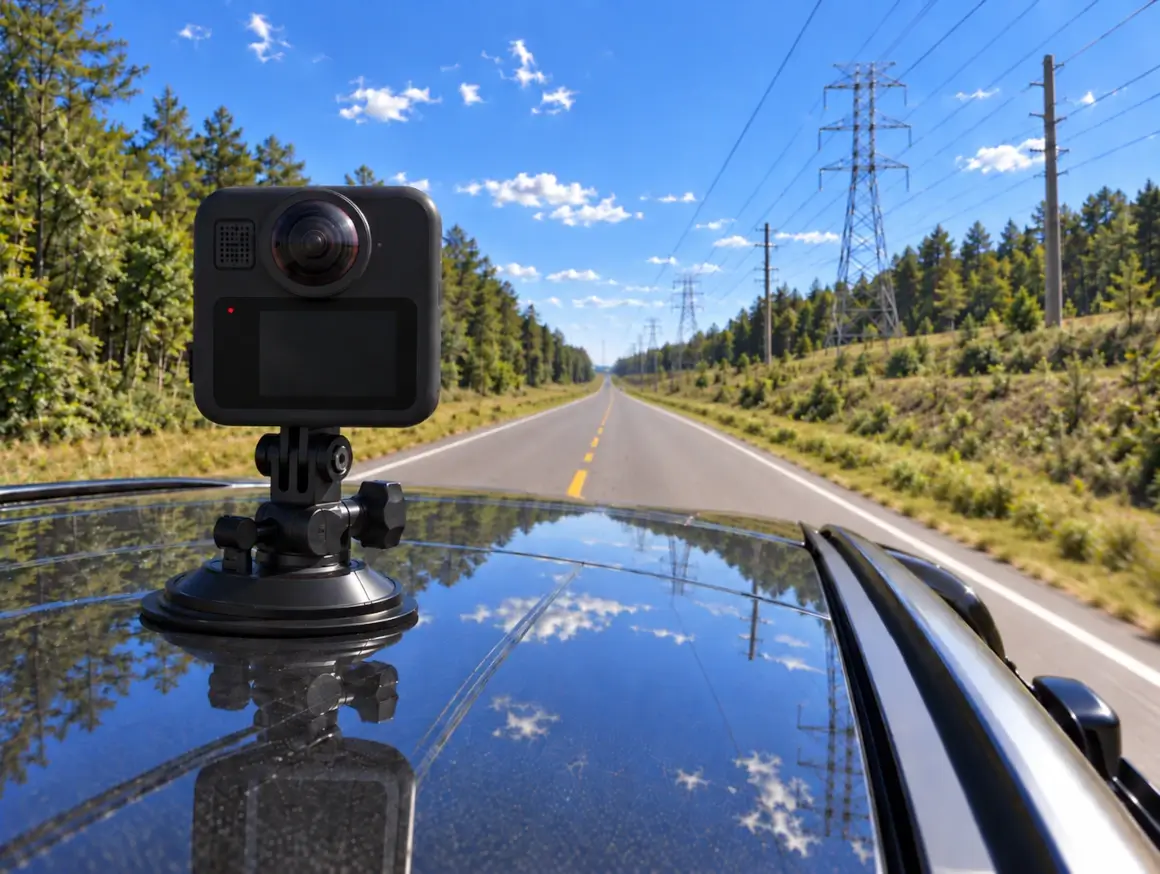 Electric Utility Corridor Survey GPS Mapping with GoPro