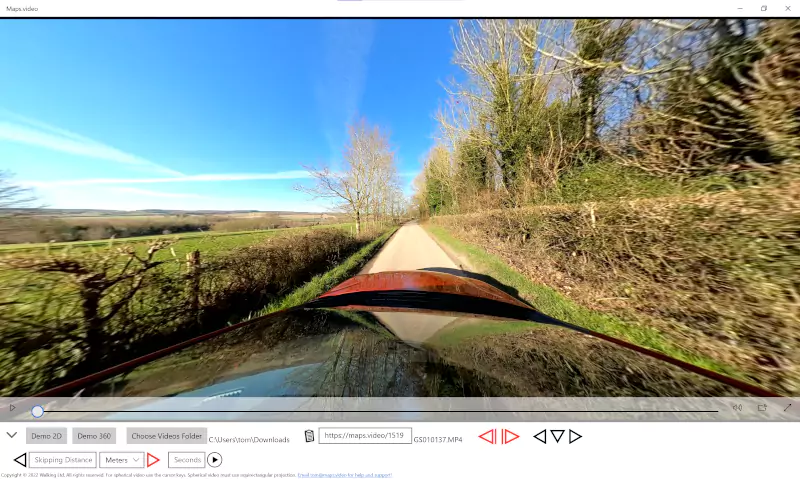 Download the Windows 10/11 App and play videos directly from your hard drive with no loss of quality.